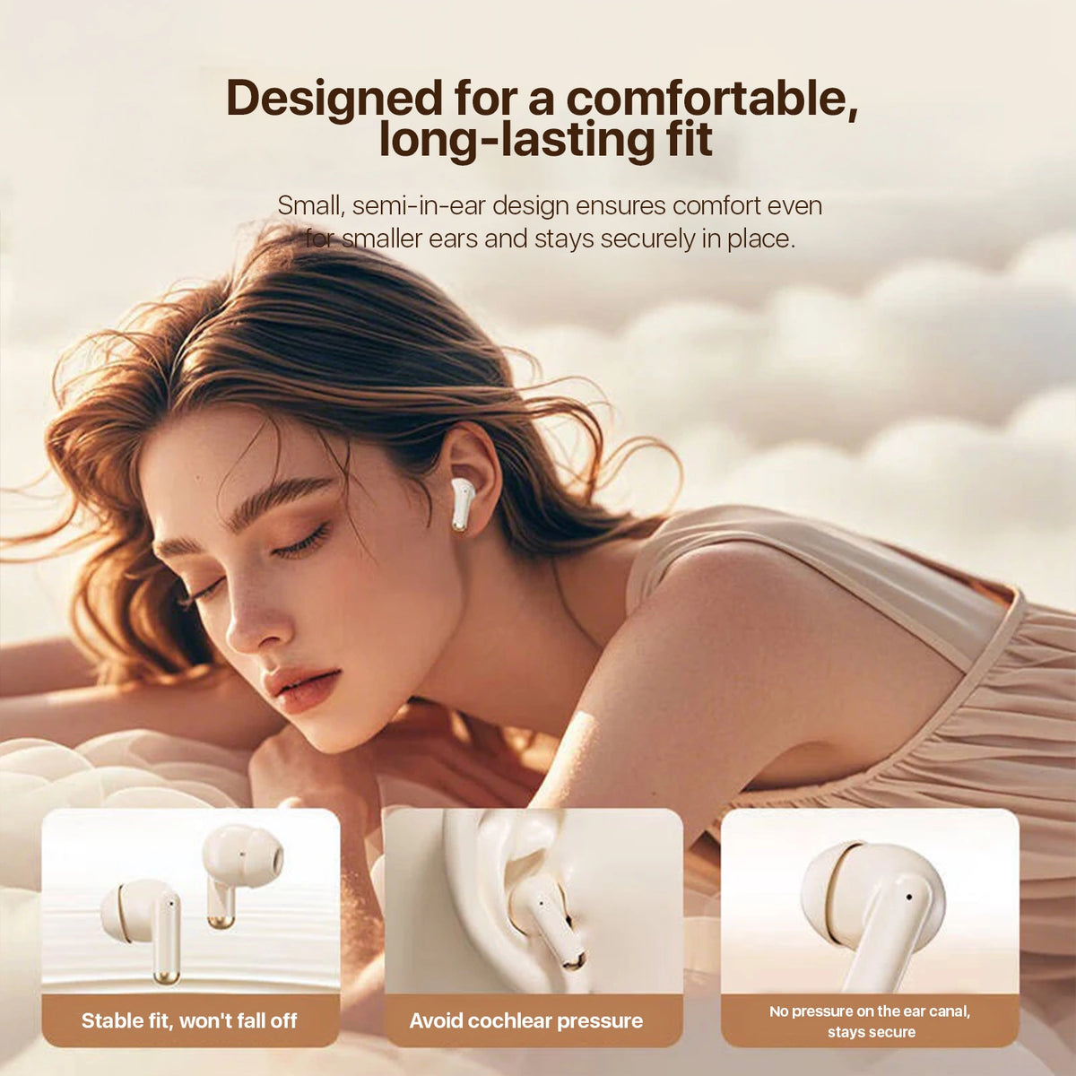 Lenovo Thinkplus EA110 True Wireless Bluetooth Mini Earbuds TWS Earphone Headset