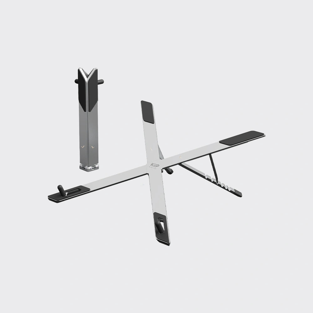 KiiP H06 Laptop Stand Tablet Holder Foldable Aluminium Multifungsi Dudukan Macbook Portable