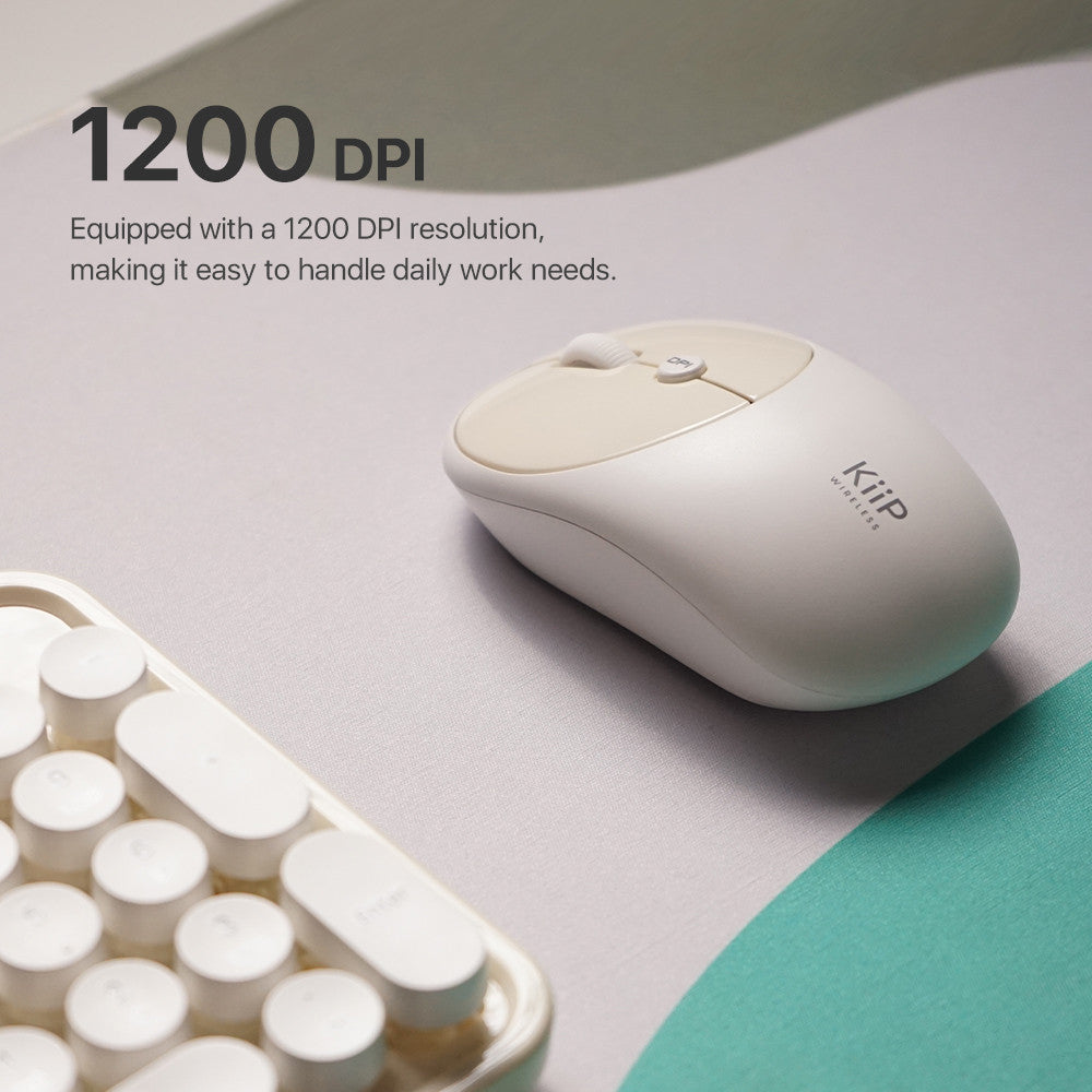 KiiP Wireless DOTS Keyboard Mouse Set Wireless 2.4G