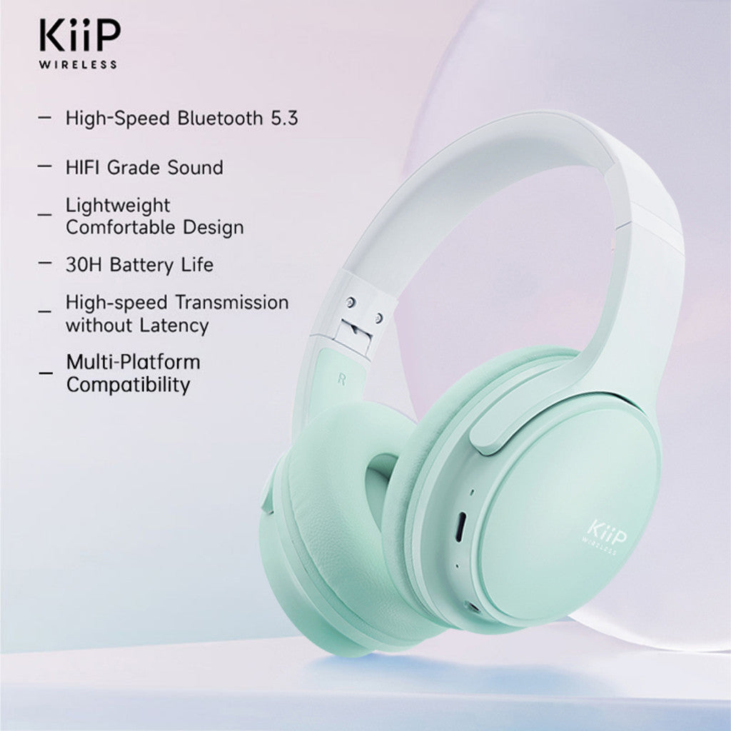 KiiP Wireless TH60 Headphone Bluetooth Wireless Headset Earphone
