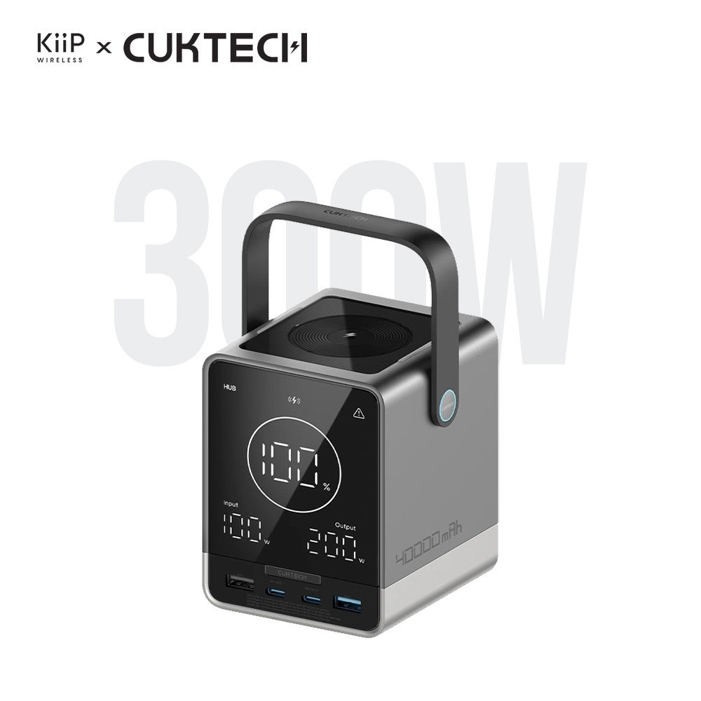 KiiP x Cuktech P01 Power Bank 40000mAh 300W USB Type-C Fast Charging