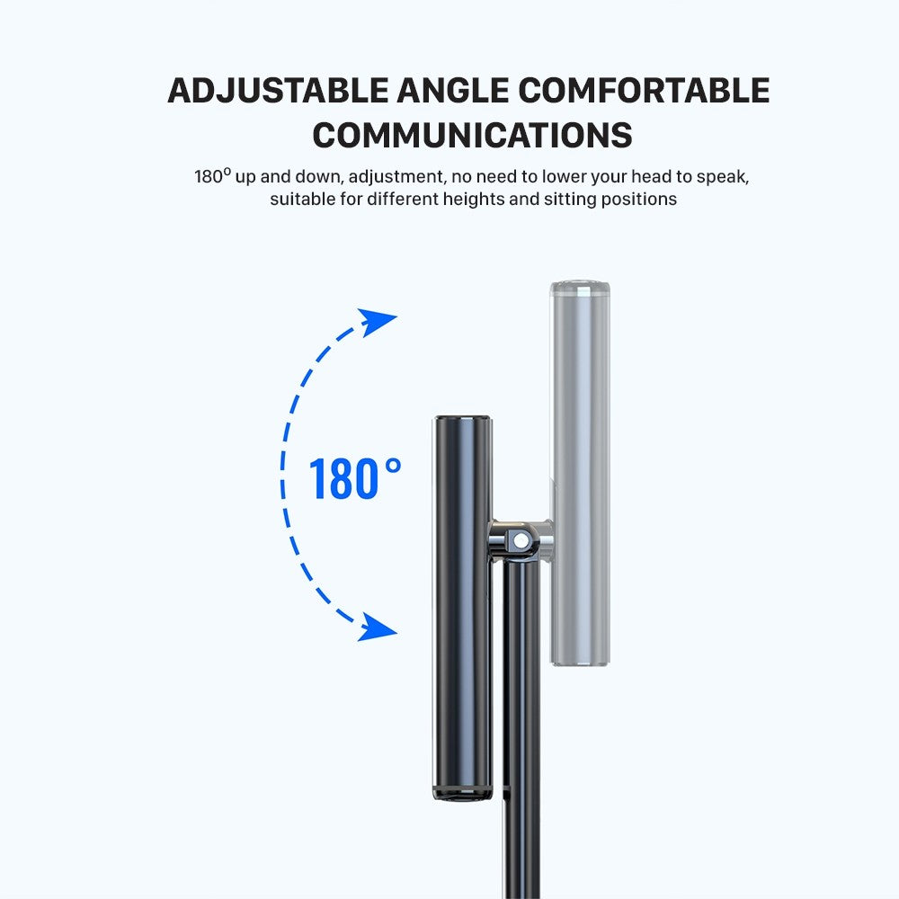 KiiP M9 Microphone Desktop Table Mic HiFi Sound Quality Double Noise Cancelation
