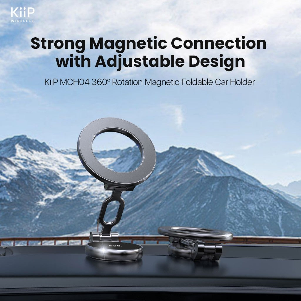 KiiP MCH04 Car Mount Magnetic Car Phone Holder Adjustable