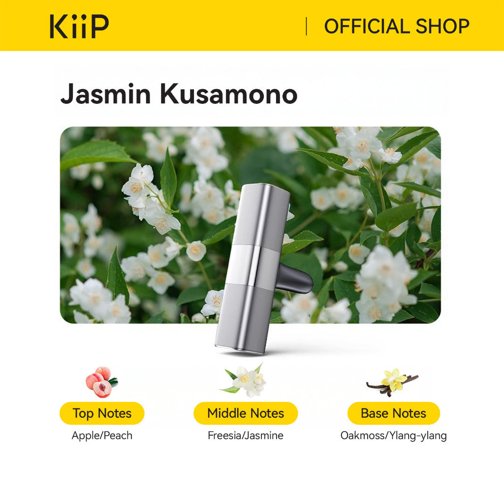 KiiP CP01 Perfume Air Conditioning Pengharum Mobil Clip AC Aromaterapi Premium Refillable