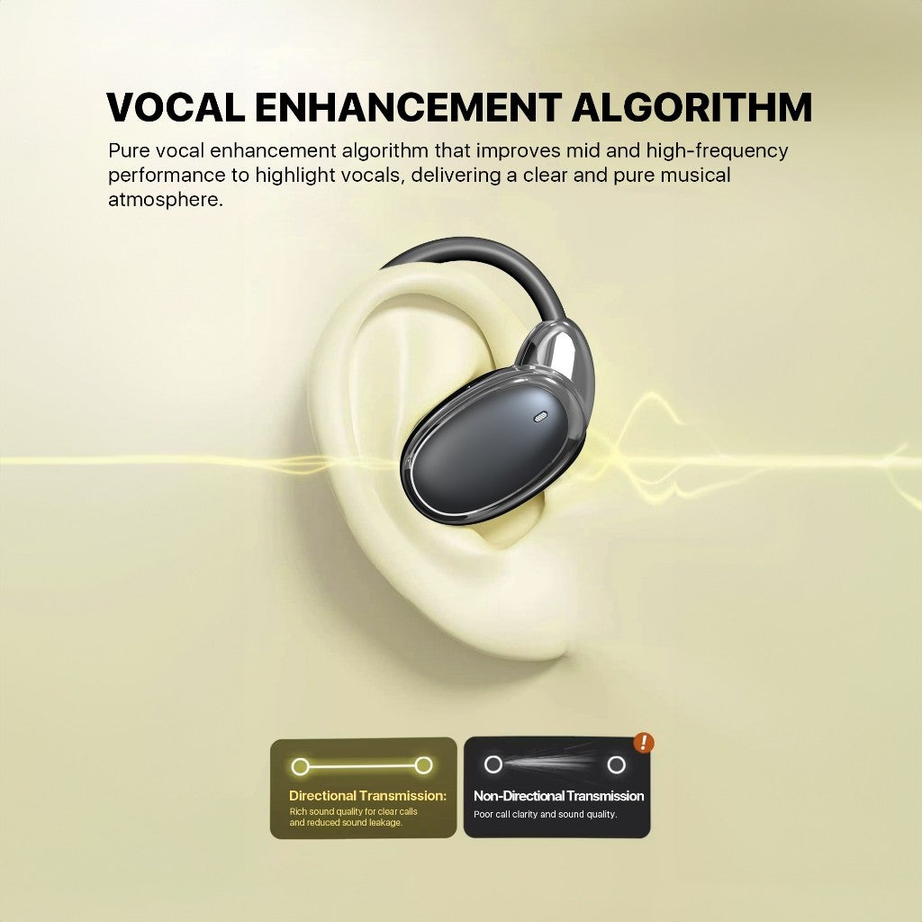 KiiP Wireless DTH5PRO Ows Open Ear Tws Earhook Earphone HiFi