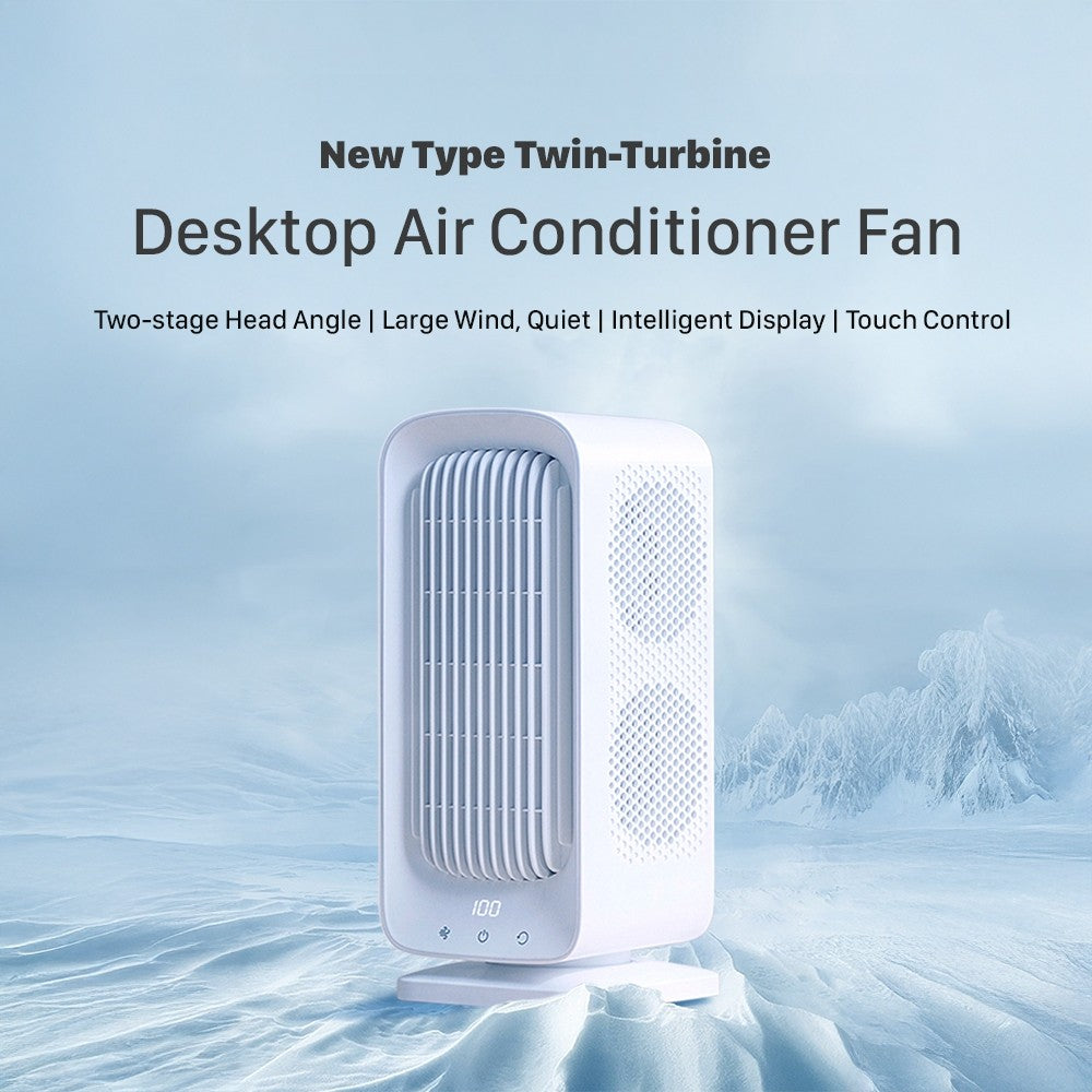 KiiP Wireless Fan04 Air Conditioning Fan AC Portable Kipas Angin Turbo Tanpa Listrik