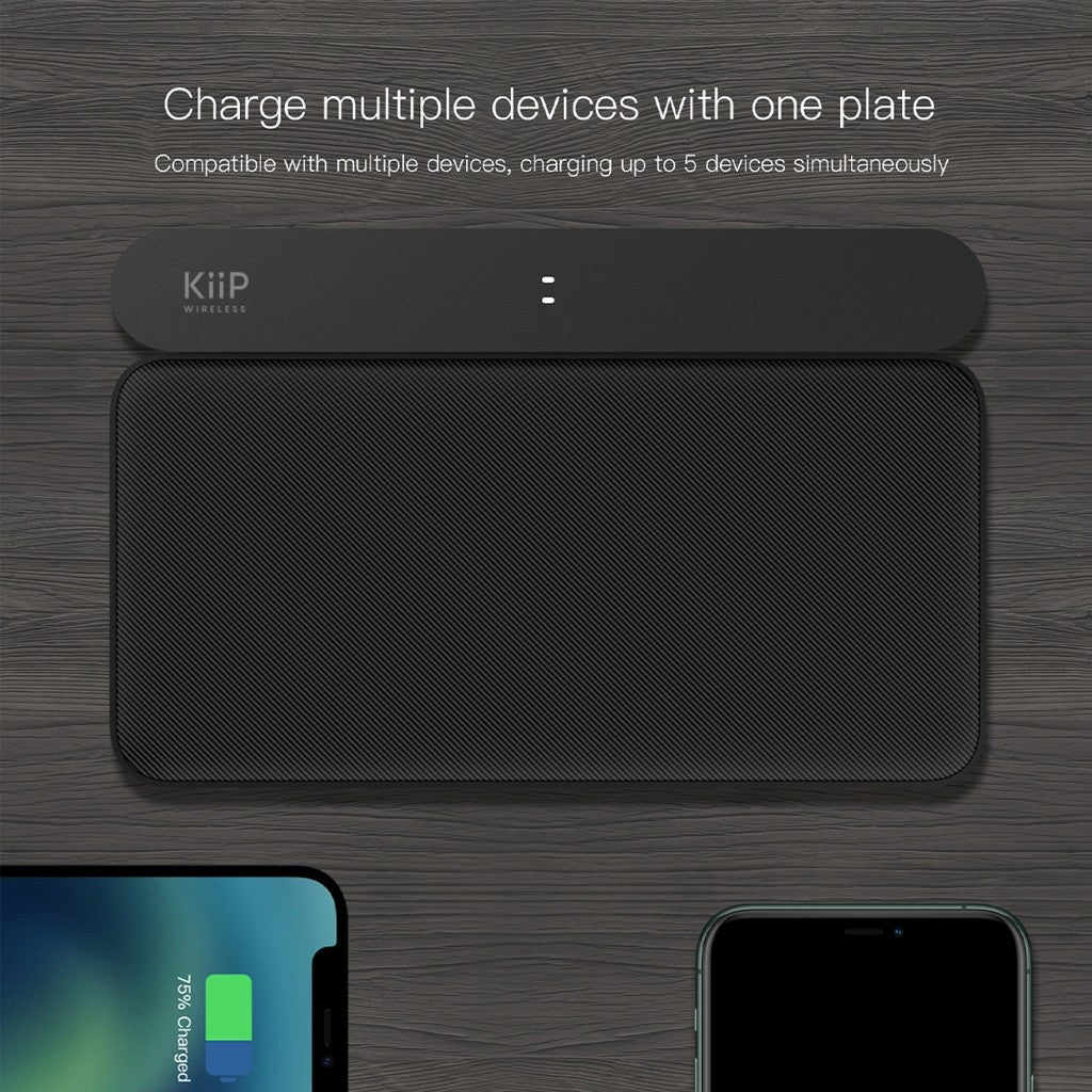 KiiP Wireless W4 Dual Wireless Charger Pad 5in1 55W Fast Charging Station