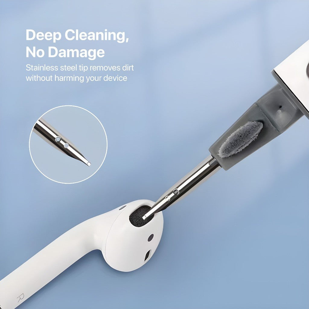 KiiP KN3 Pen Pembersih Cleaning Brush Earphone HP TWS Airpods Lensa