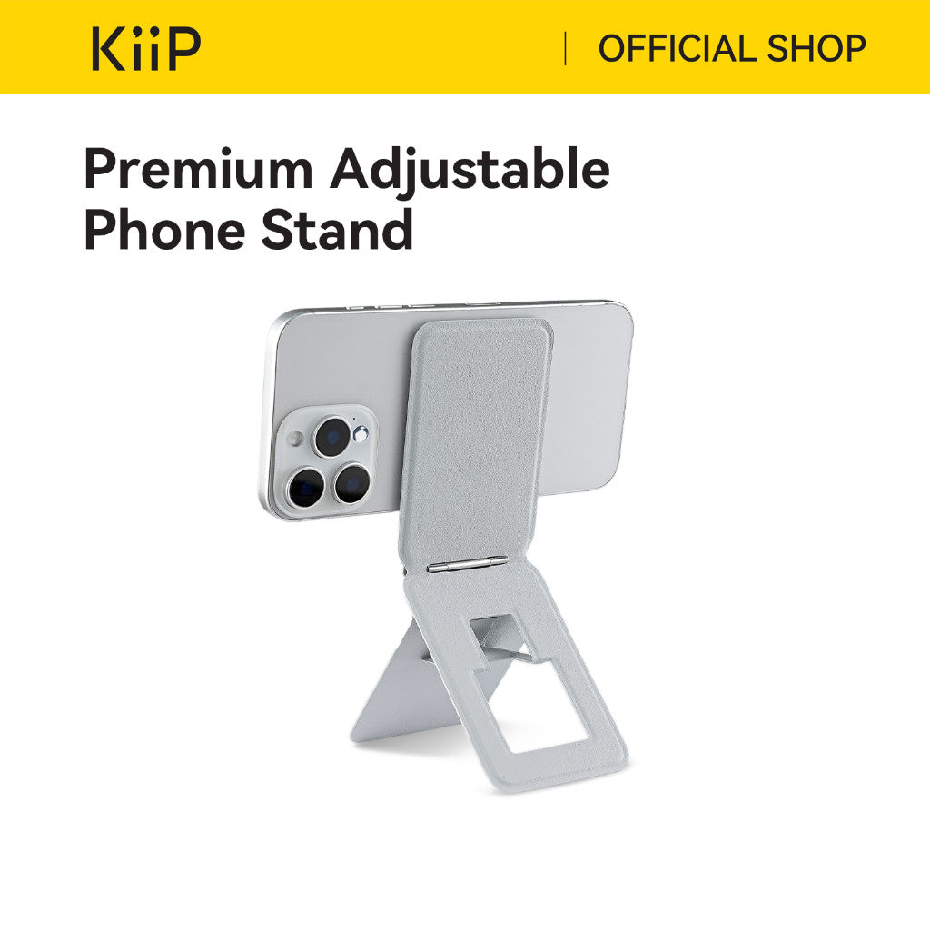 KiiP M2 Magnetic Phone Card Holder Magsafe Wallet Slim Dompet Kartu Stand HP