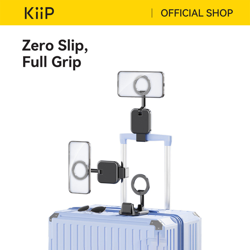 KiiP H07 Magnetic Phone Holder Jepit Keeper Portable Travelling Holder Lipat