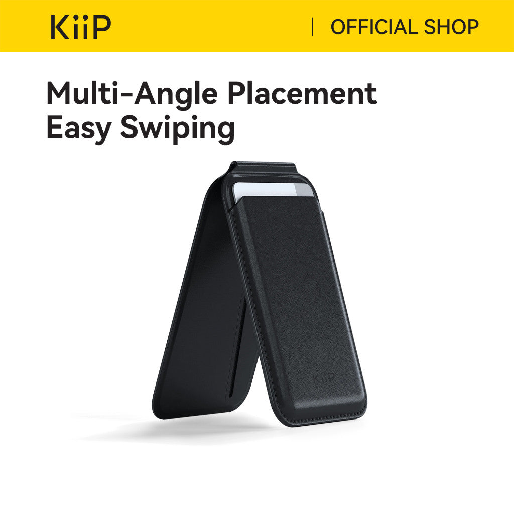 KiiP M2 Magnetic Phone Card Holder Magsafe Wallet Slim Dompet Kartu Stand HP