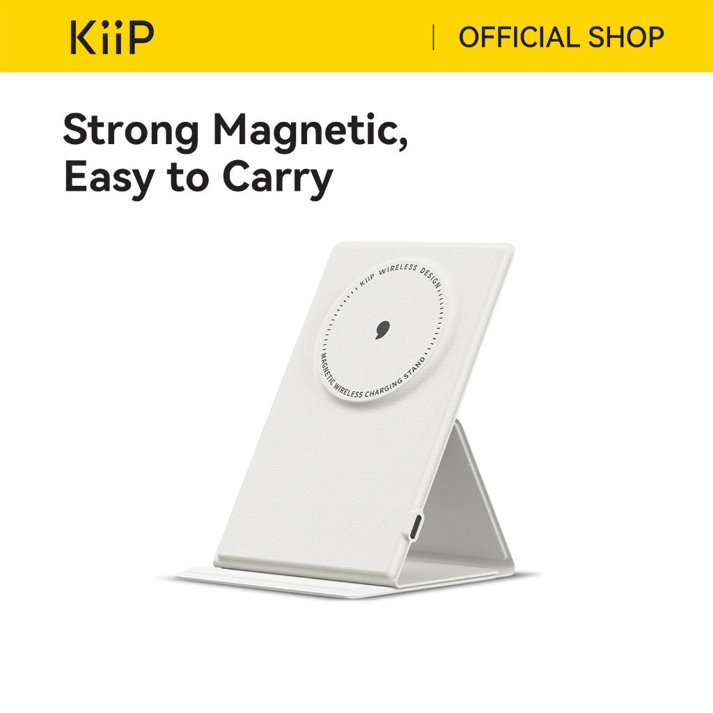 KiiP Wireless W50 Magnetic Stand Wireless Charger 15W Phone Holder