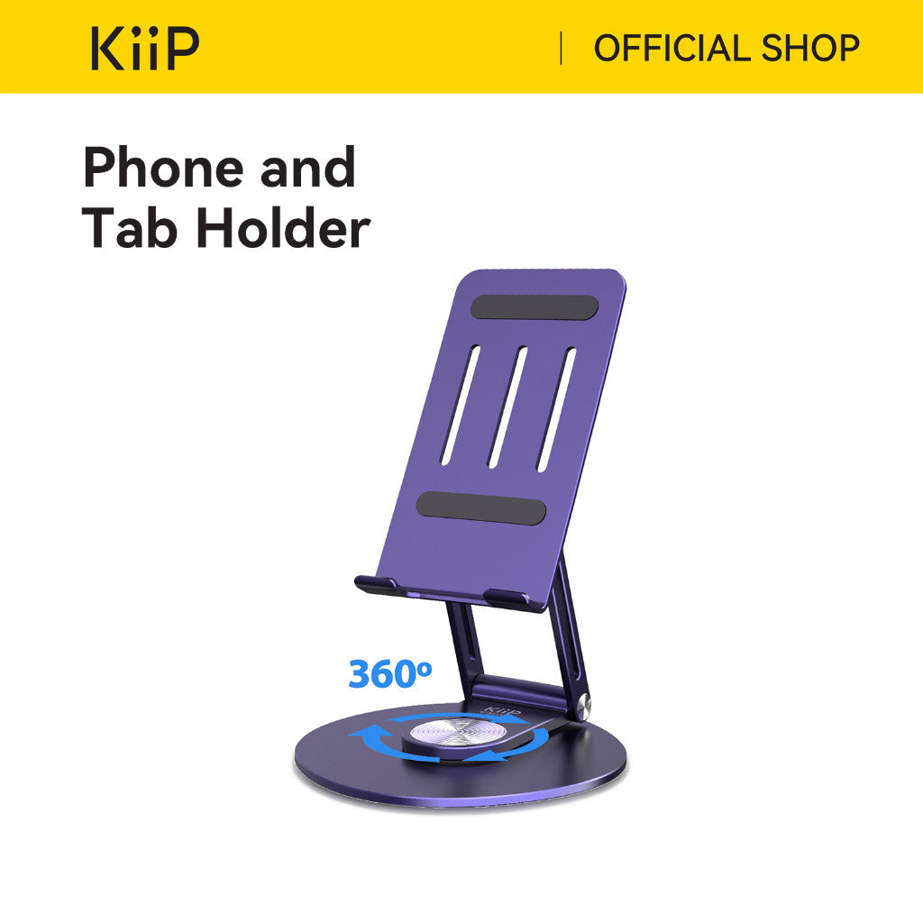 KiiP H01 Phone Stand Holder Dudukan Handphone Pad Desktop Bracket