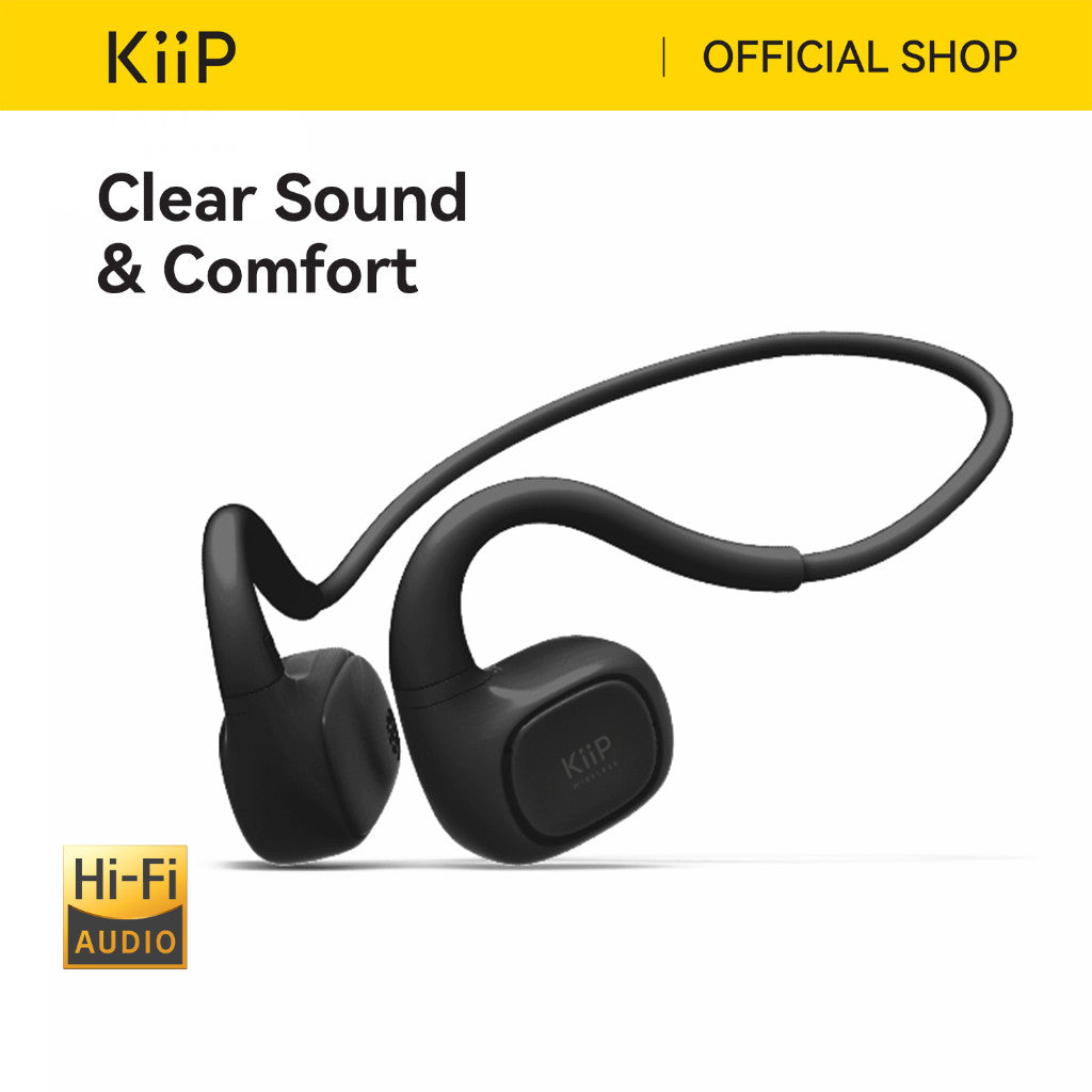 KiiP Wireless DTH3 Pro OWS Open Ear Wireless Earphone TWS Bluetooth Earhook