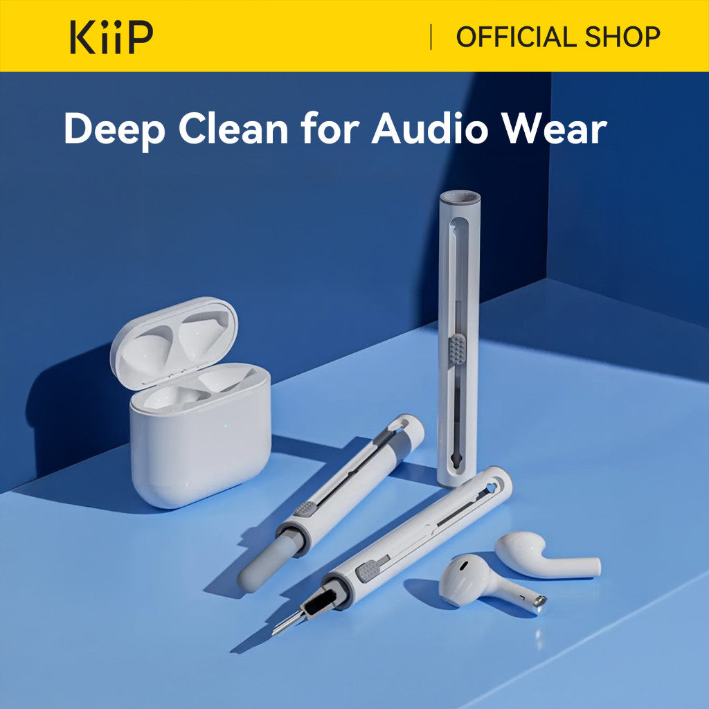 KiiP KN3 Pen Pembersih Cleaning Brush Earphone HP TWS Airpods Lensa