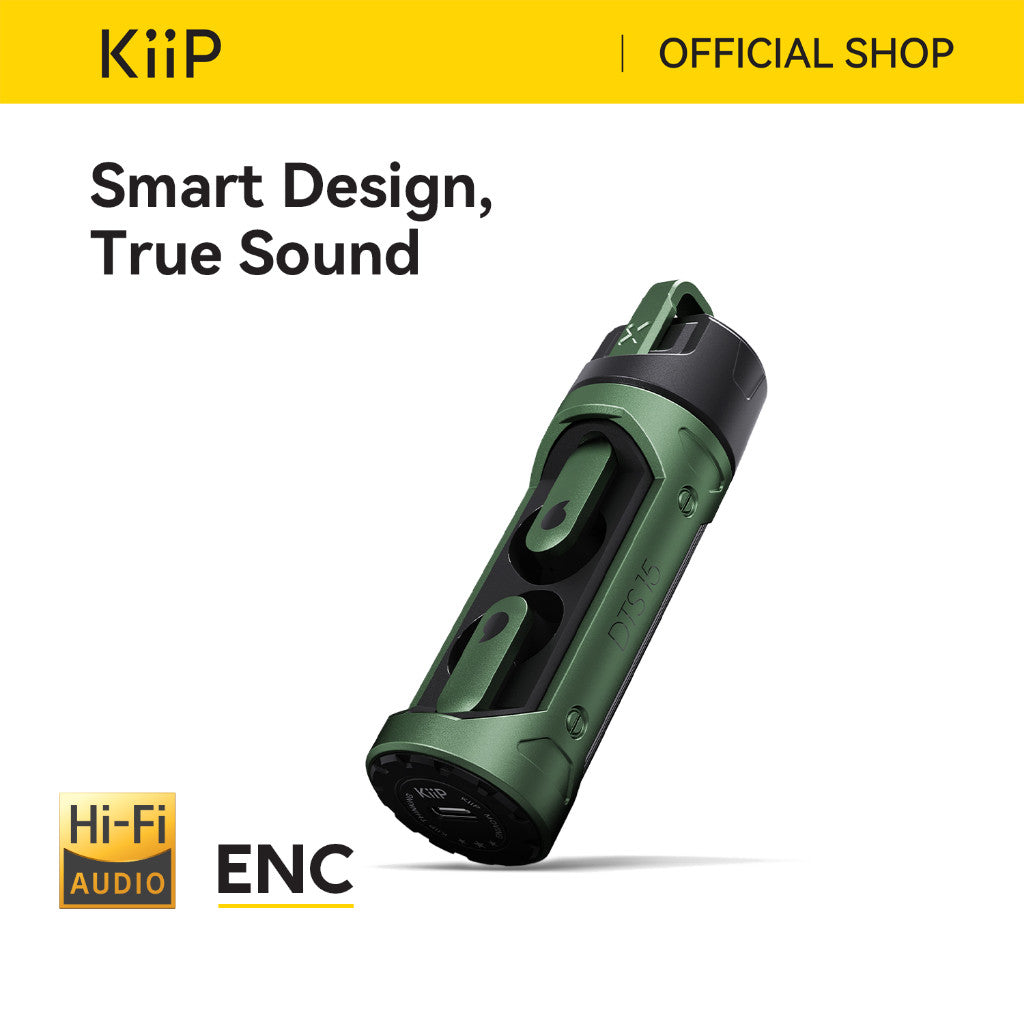 KiiP Wireless DTS15 Bluetooth Earphone Headphone Headset Earbuds TWS