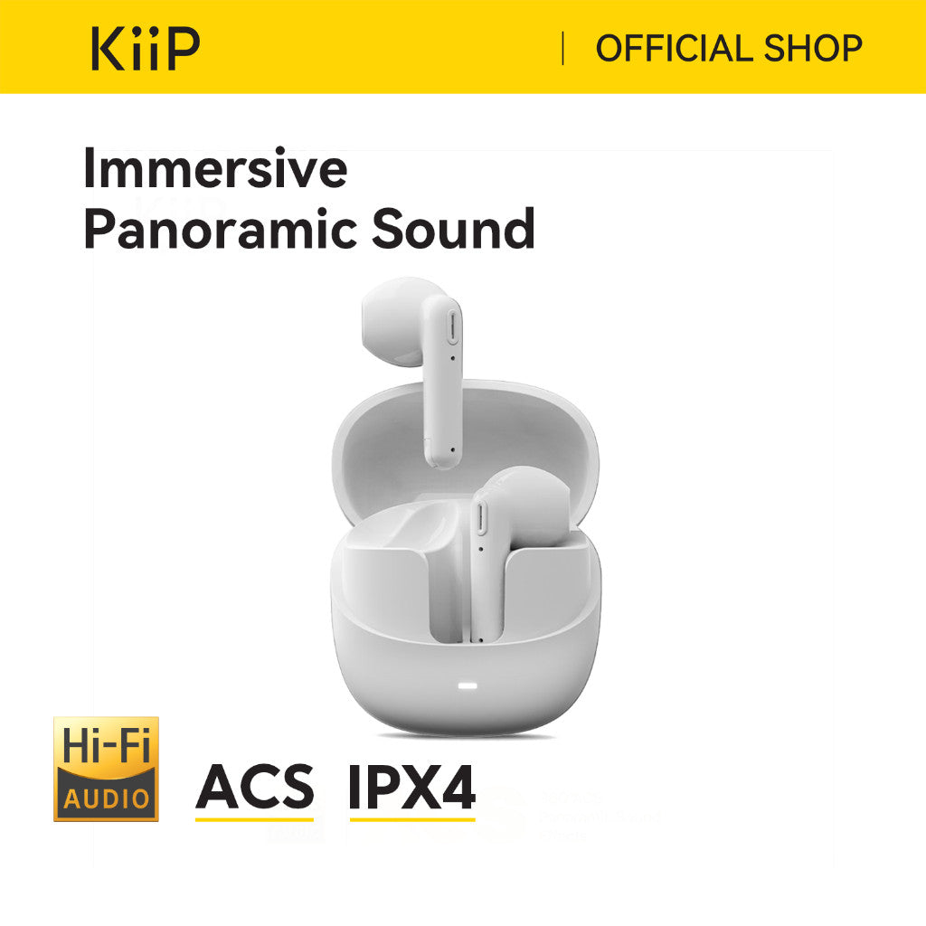 KiiP Wireless DTS5 Tws Headset Bluetooth Earphone HD Call