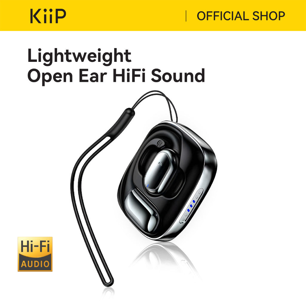 KiiP Wireless DTH7 TWS Sport Earphone OWS Headset Bluetooth Gaming Low Latency HiFi Stereo