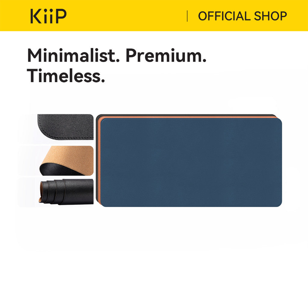 KiiP Desk Pad KP01 Mousepad Leather Deskmat Tatakan Mouse
