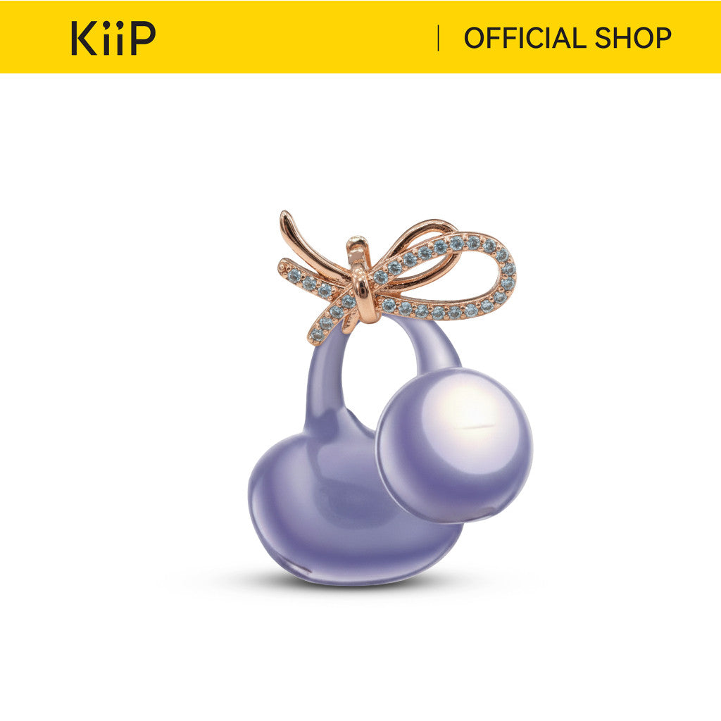 KiiP Freeclip Earbuds Jewelry Aksesoris Earphone Clip DIY Butterfly Shape Earrings Cute Bow