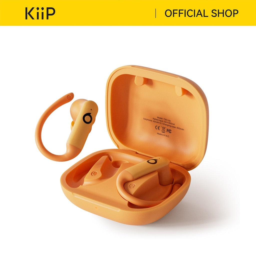 KiiP T50 Lite True Wireless HiFi Bluetooth Earphone ENC Sport TWS Waterproof