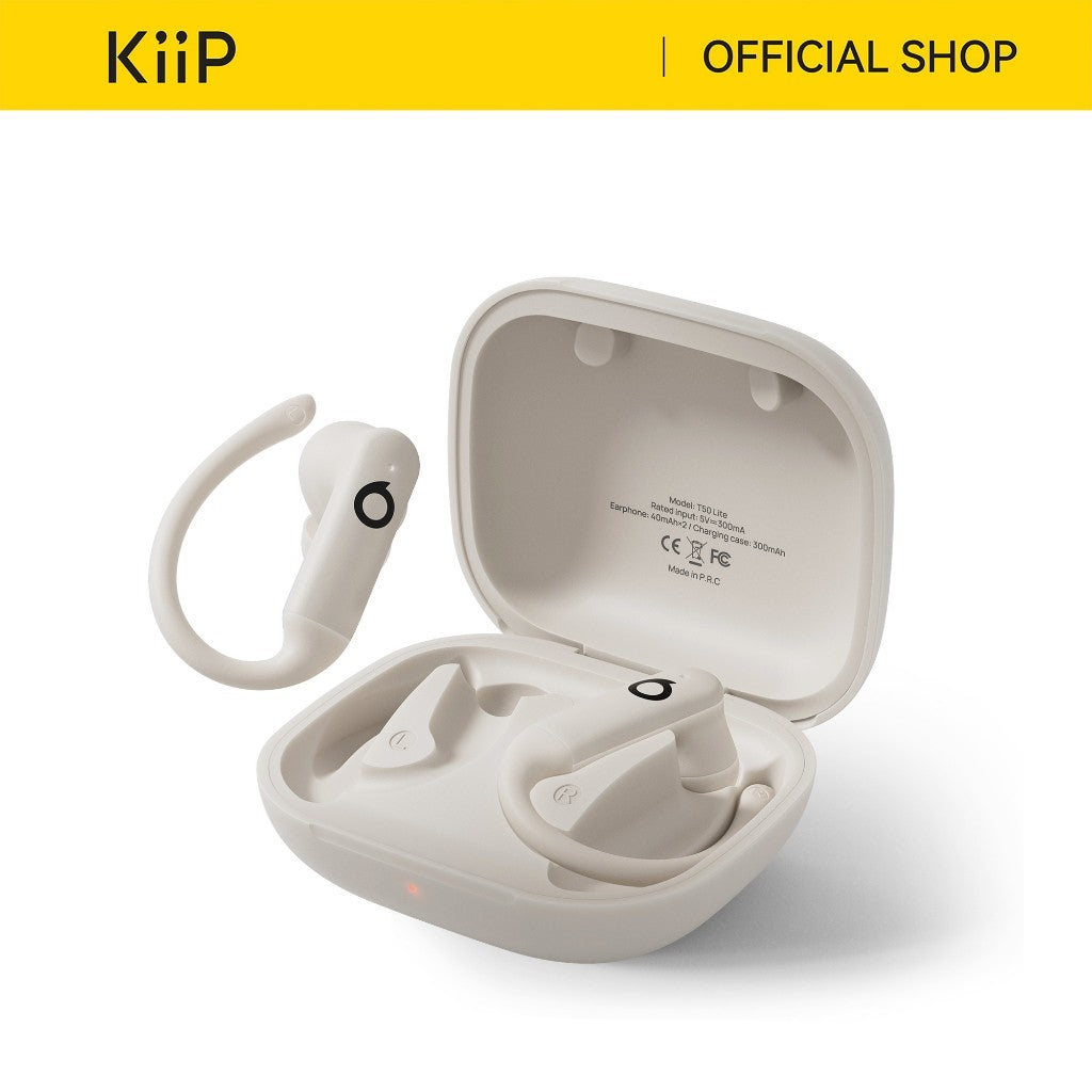 KiiP T50 Lite True Wireless HiFi Bluetooth Earphone ENC Sport TWS Waterproof