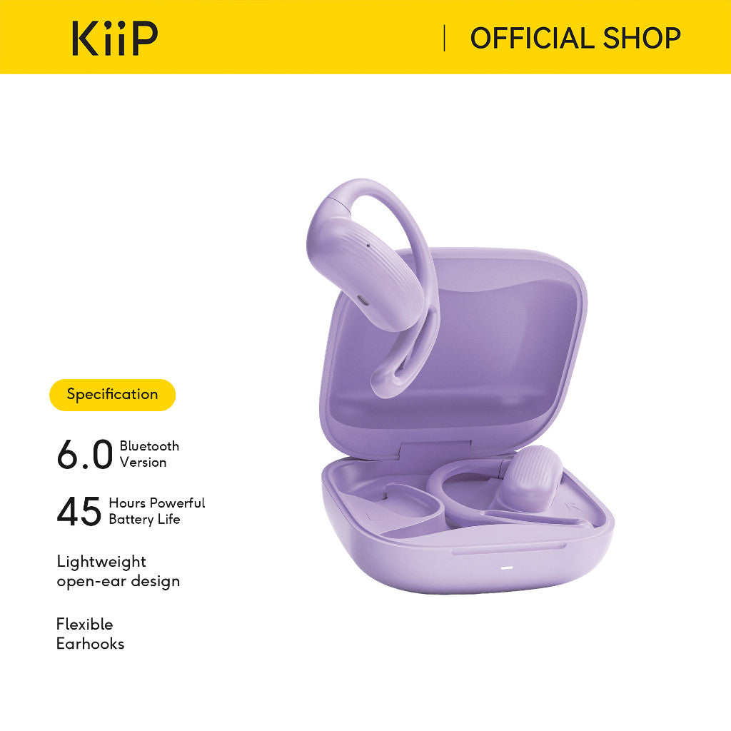 KiiP DTH23 OWS OpenAir Ear-Hook Earphones Bluetooth TWS Hi-Fi Stereo