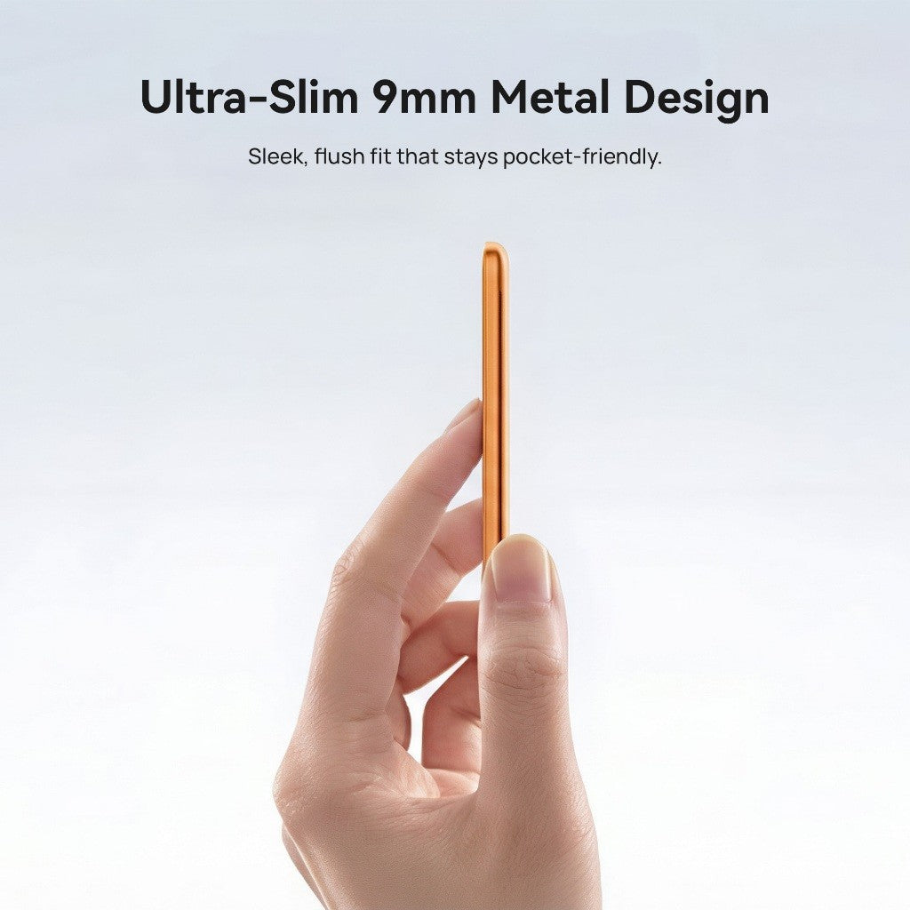 KiiP MS50 Ultra Metal Slim Magnetic Wireless Power Bank 20W 5000 mAh