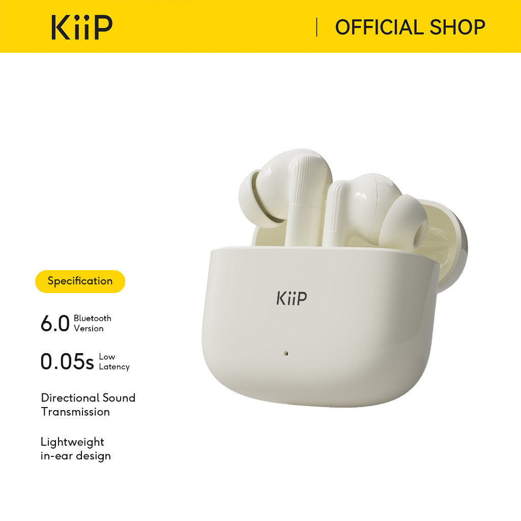 KiiP DTS2 PRO TWS Bluetooth Headset Handsfree Earphone In Ear BT 6.0 Low Latency