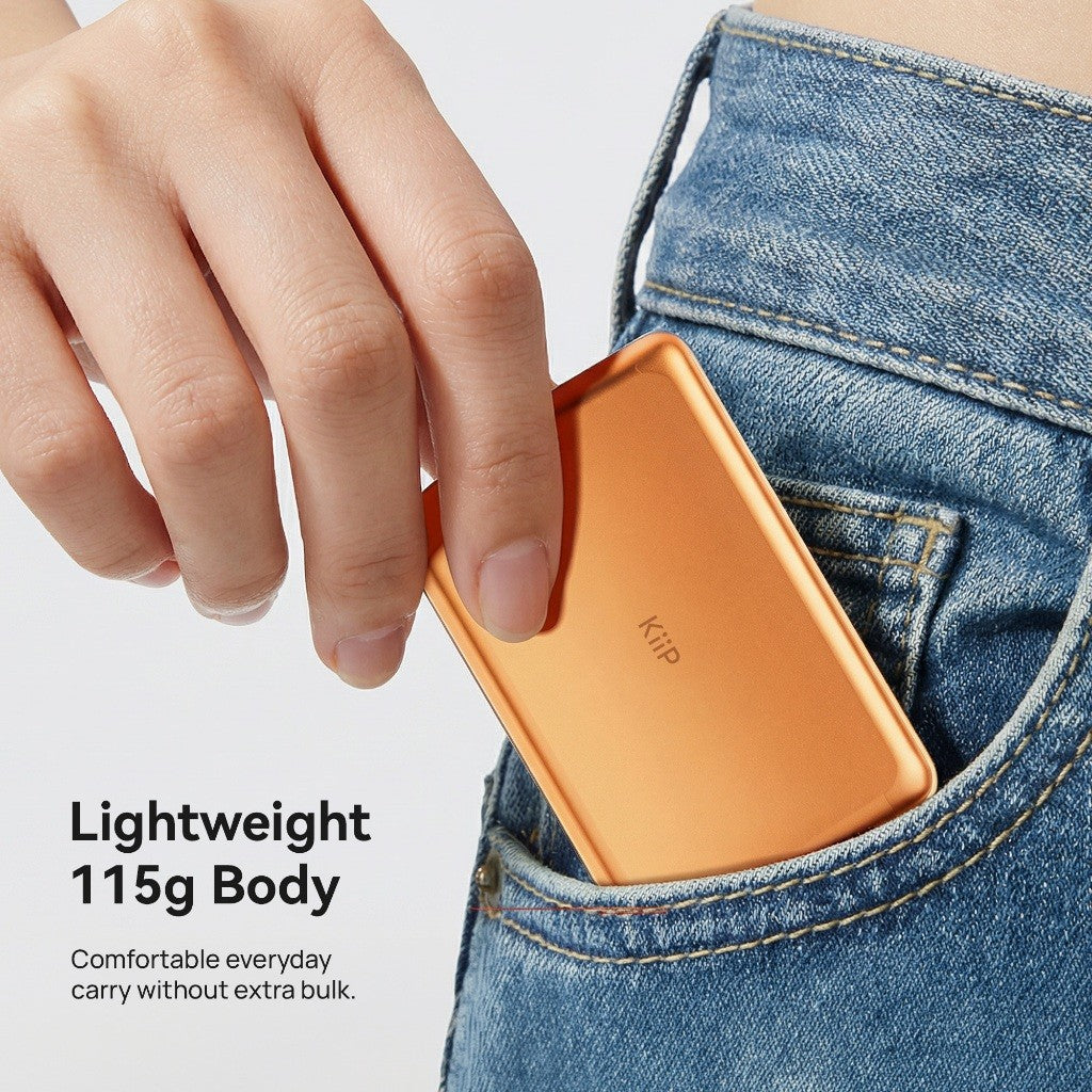 KiiP MS50 Ultra Metal Slim Magnetic Wireless Power Bank 20W 5000 mAh