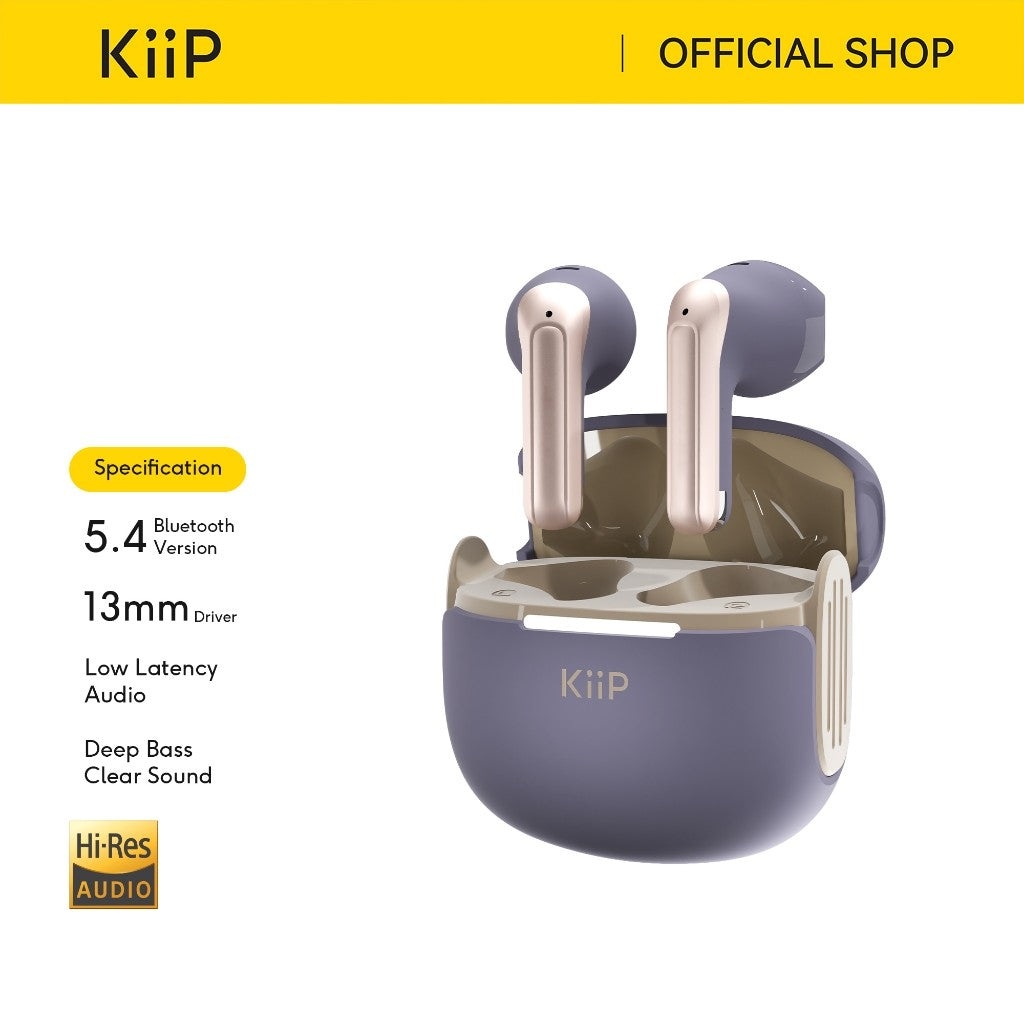 KiiP DTS21 True Wireless Bluetooth Earphone TWS Mini Earbuds
