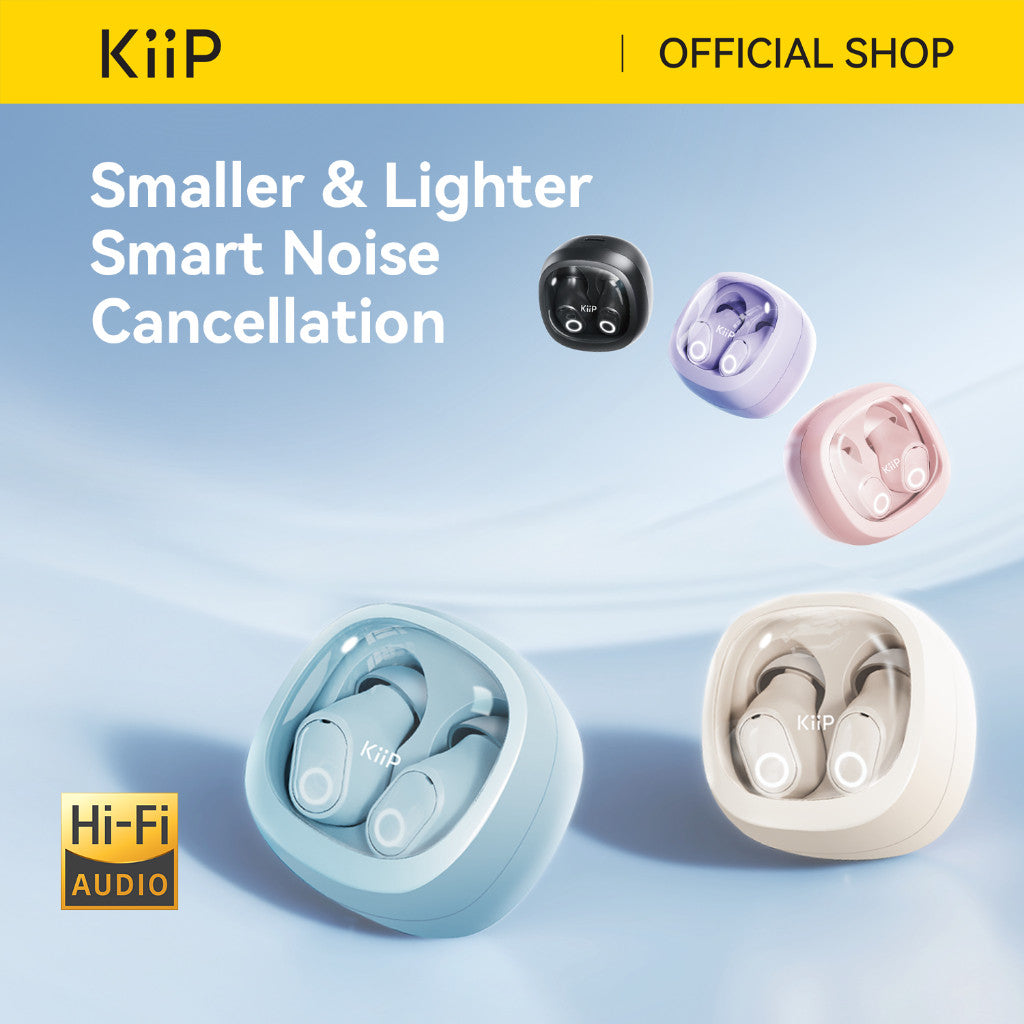KiiP WM02S TWS Headset Bluetooth 6.0 Earphone Mini Earbuds Handsfree IPX4