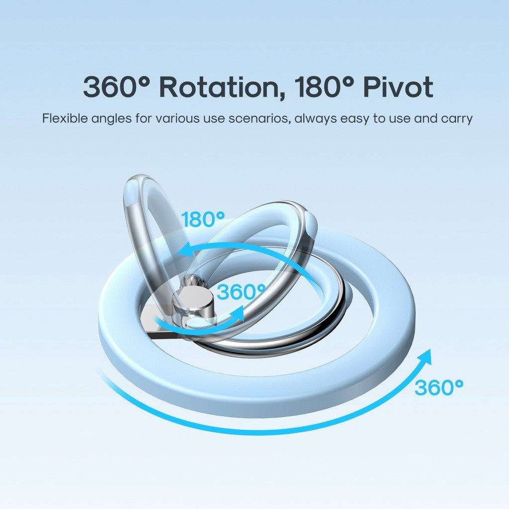 KiiP Wireless Magnetic Ring Holder Phone Stand Cincin HP Ring Foldable