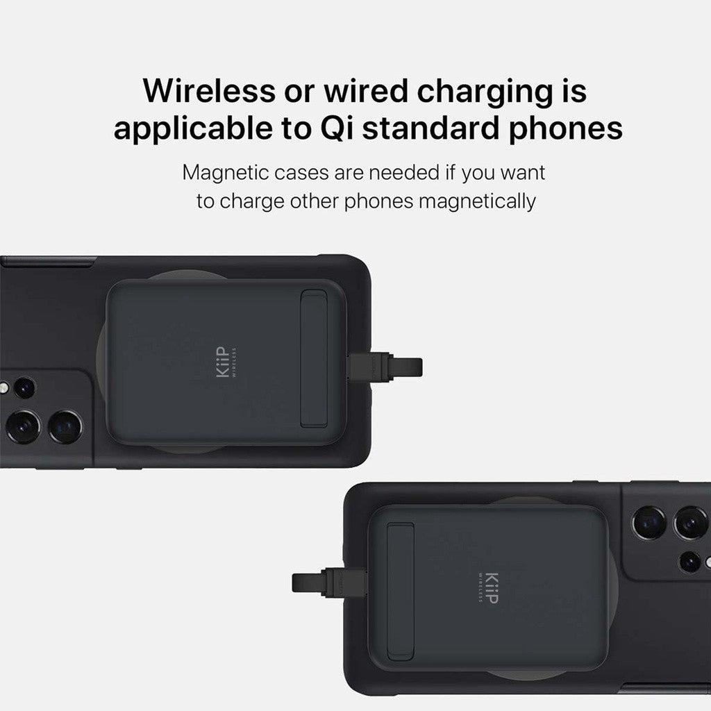 KiiP Wireless EW52 Power Bank Magnetic Magsafe 20W Fast Charging Type C PD 10000 mAh