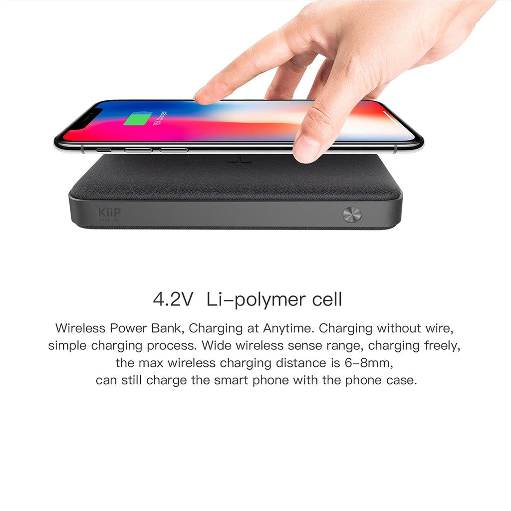 Kiip Wireless EW40 Power Bank 15W Fast Charging PD&QC 3.0 20W 20000mAh