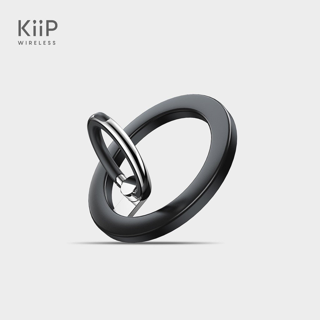 KiiP Wireless Magnetic Ring Holder Phone Stand Cincin HP Ring Foldable