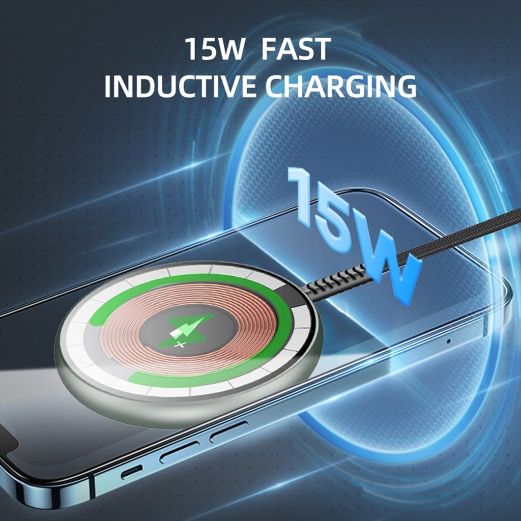 KiiP Wireless M4 Magnetic Charger Pad Fast Charging 15W Universal