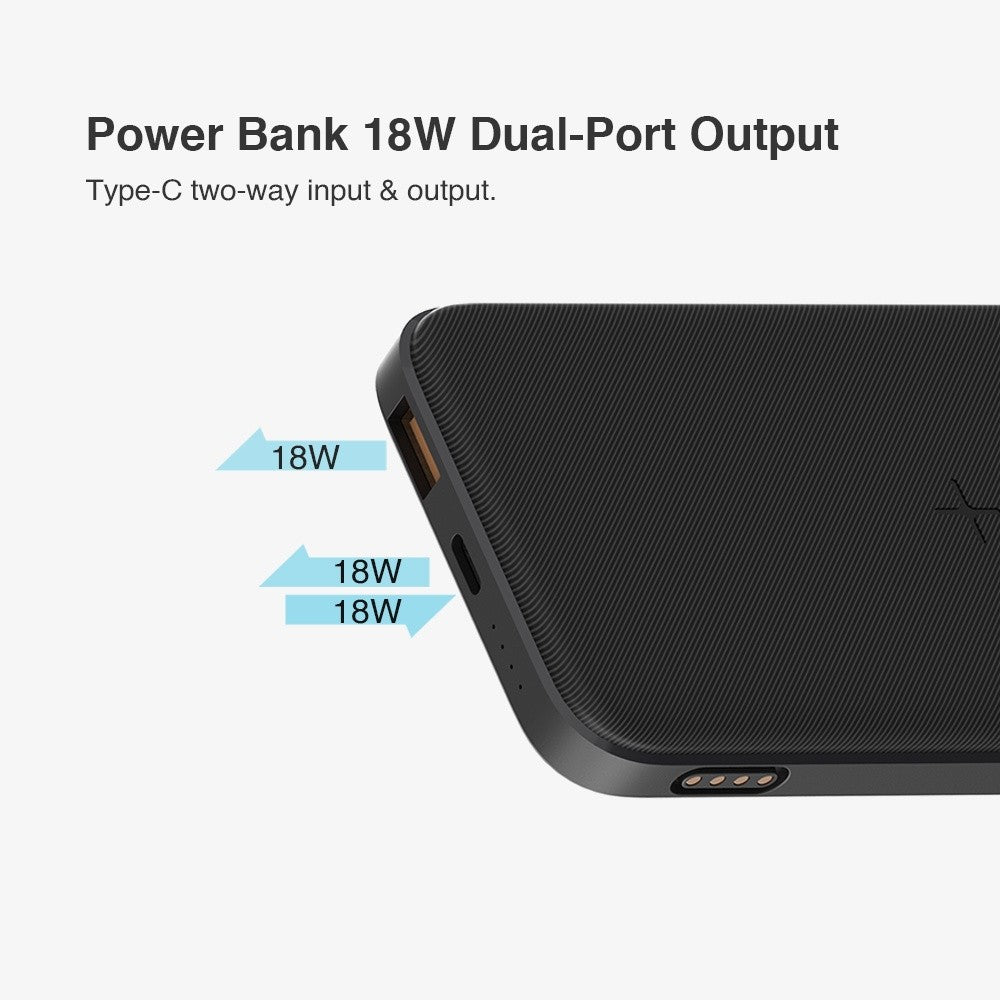 KiiP W5 Charger Station Wireless Fast Charging Power Bank Usb Type C PD