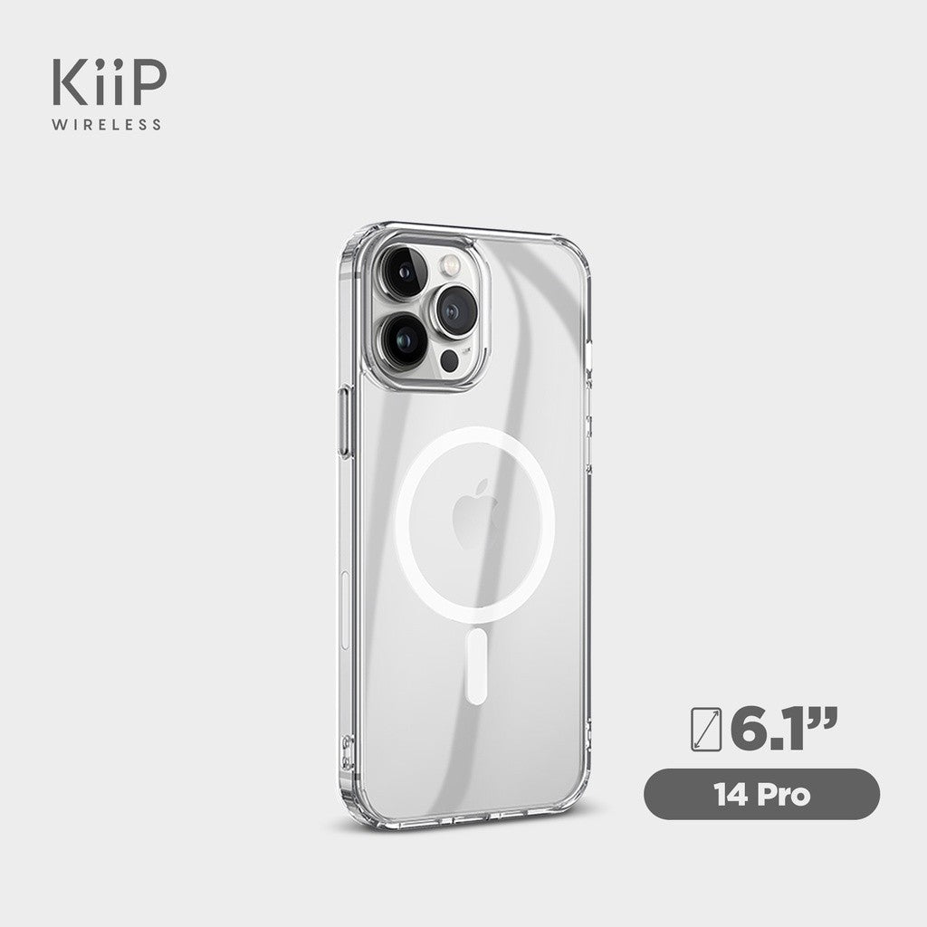 KiiP Wireless Casing Iphone 14 Magnetic Apple Magsafe Silicone Case Phone