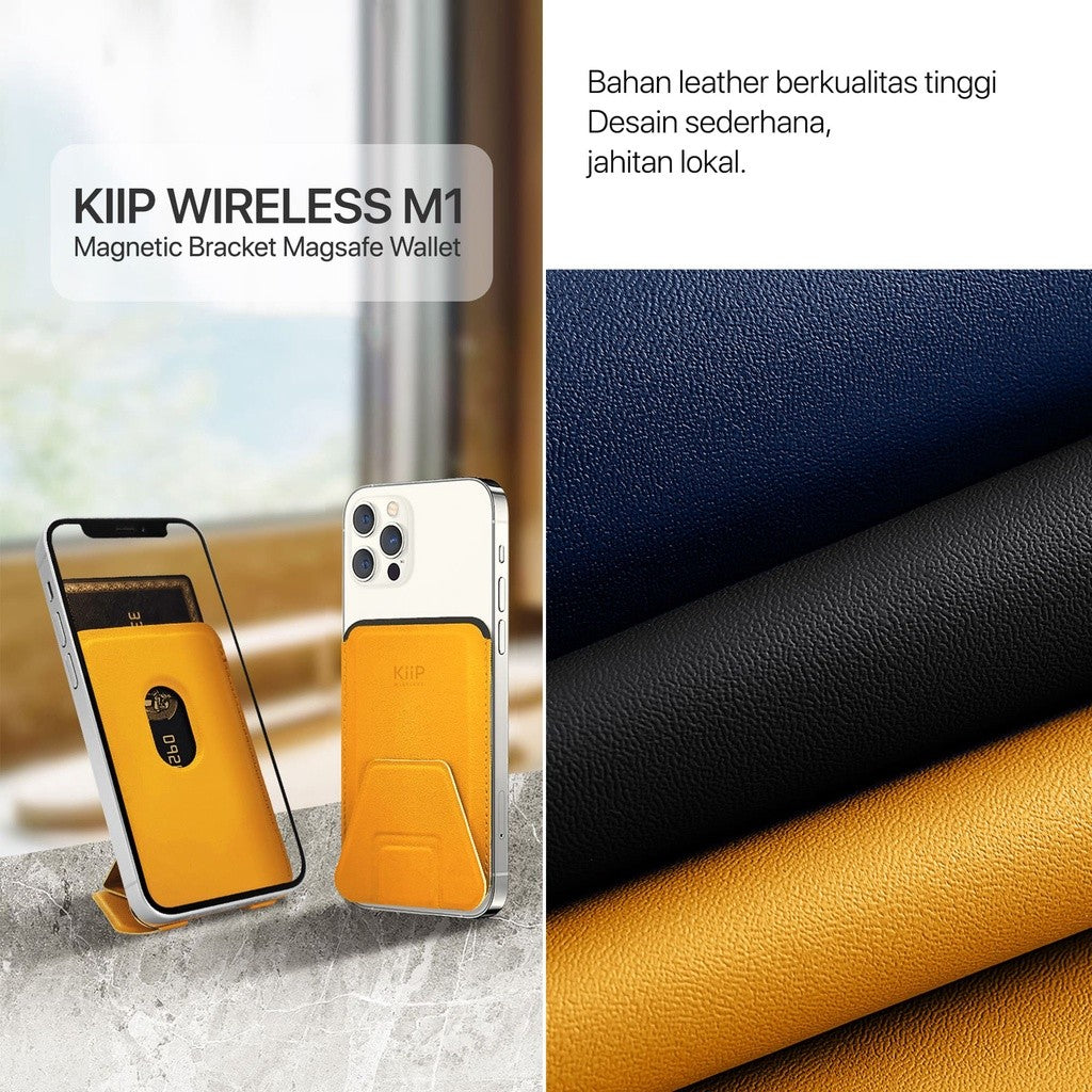 KiiP M1 Magnetic Card Holder Magsafe Wallet Phone Holder Iphone 12