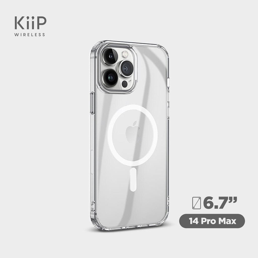 KiiP Wireless Casing Iphone 14 Magnetic Apple Magsafe Silicone Case Phone