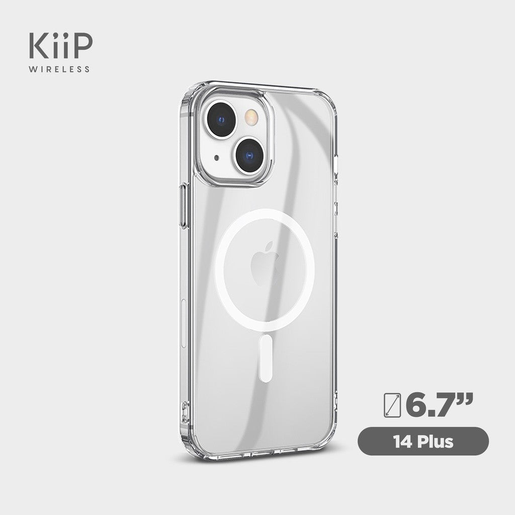 KiiP Wireless Casing Iphone 14 Magnetic Apple Magsafe Silicone Case Phone