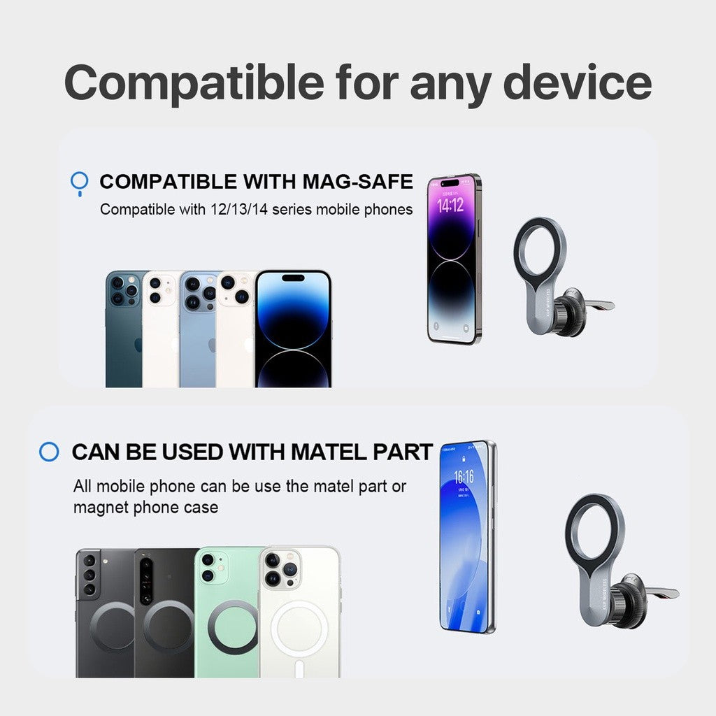 KiiP RKT01 Magnetic Car Phone Holder AC Air Vent Mobil