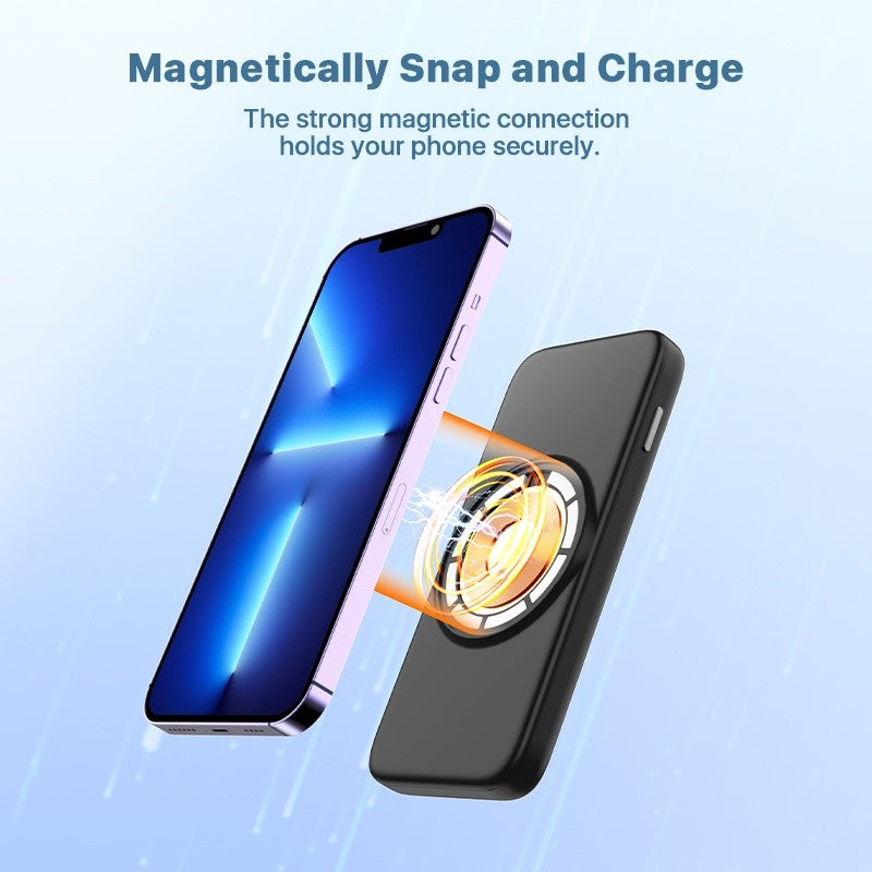 KiiP Wireless DPB2A Power Bank Magnetic Magsafe 20W Fast Charging Type C PD 10000 mAh