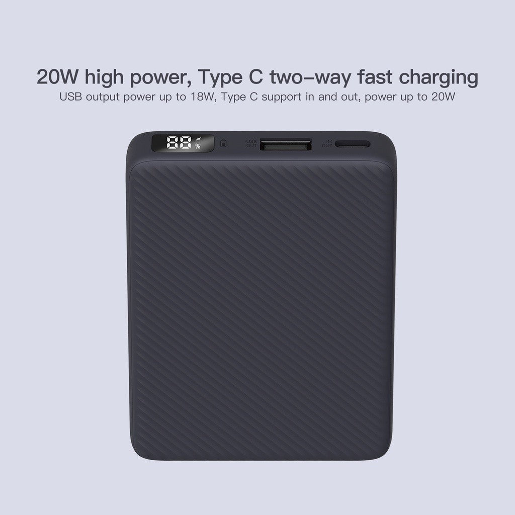 KiiP E48 Power Bank Fast Charging 20W Quick Charge Type C PD