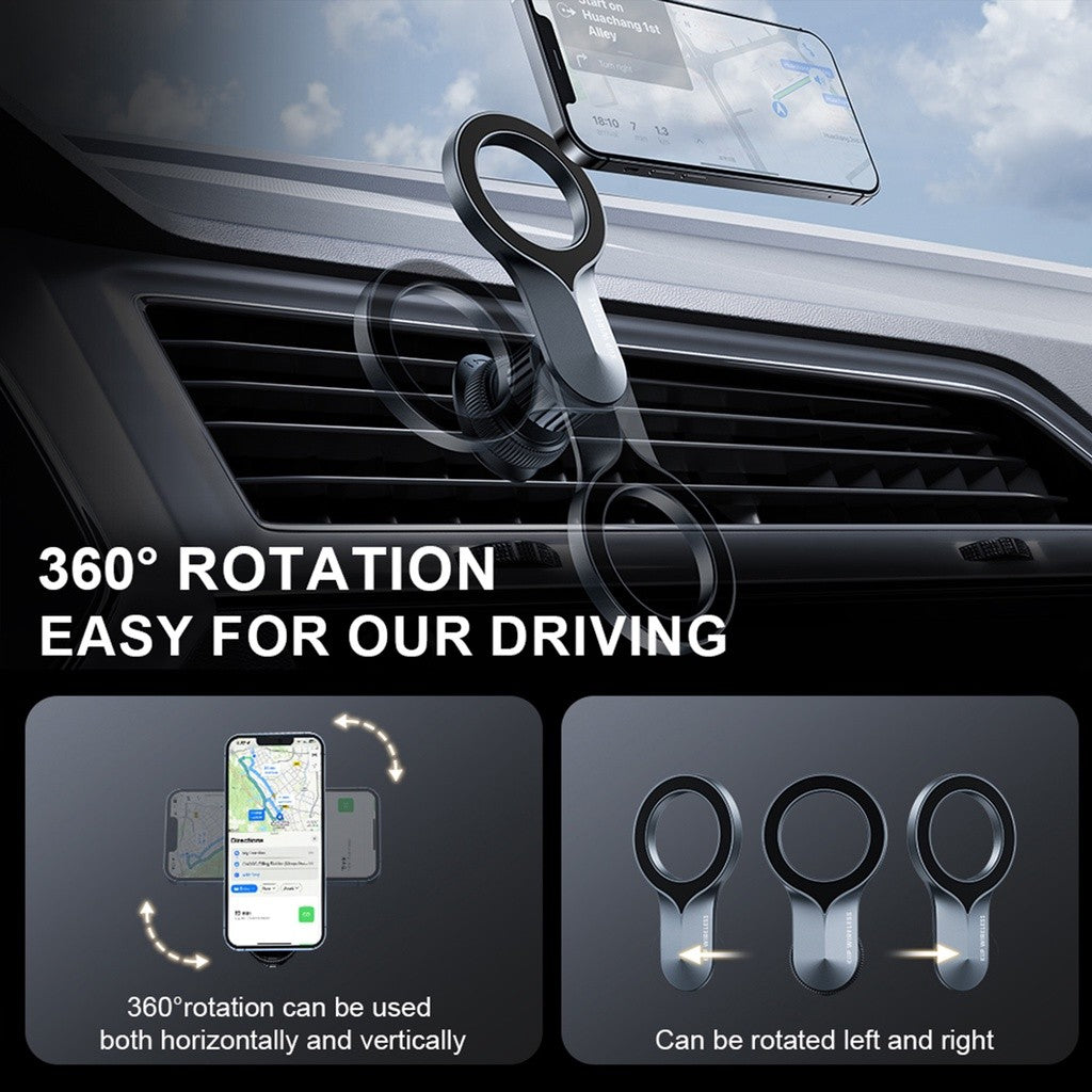 KiiP RKT01 Magnetic Car Phone Holder AC Air Vent Mobil