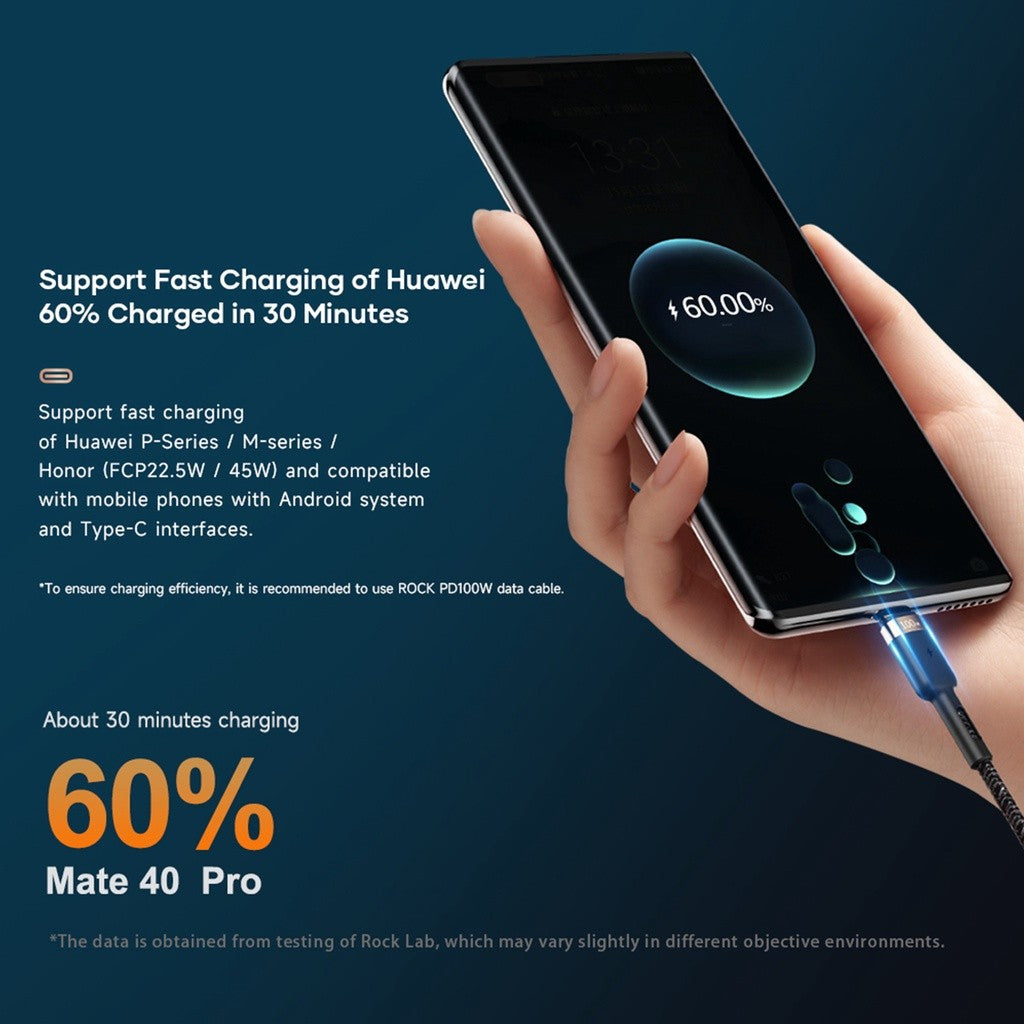 KiiP H16 Car Charger Mobil 72W Type-C+USB Fast Charging