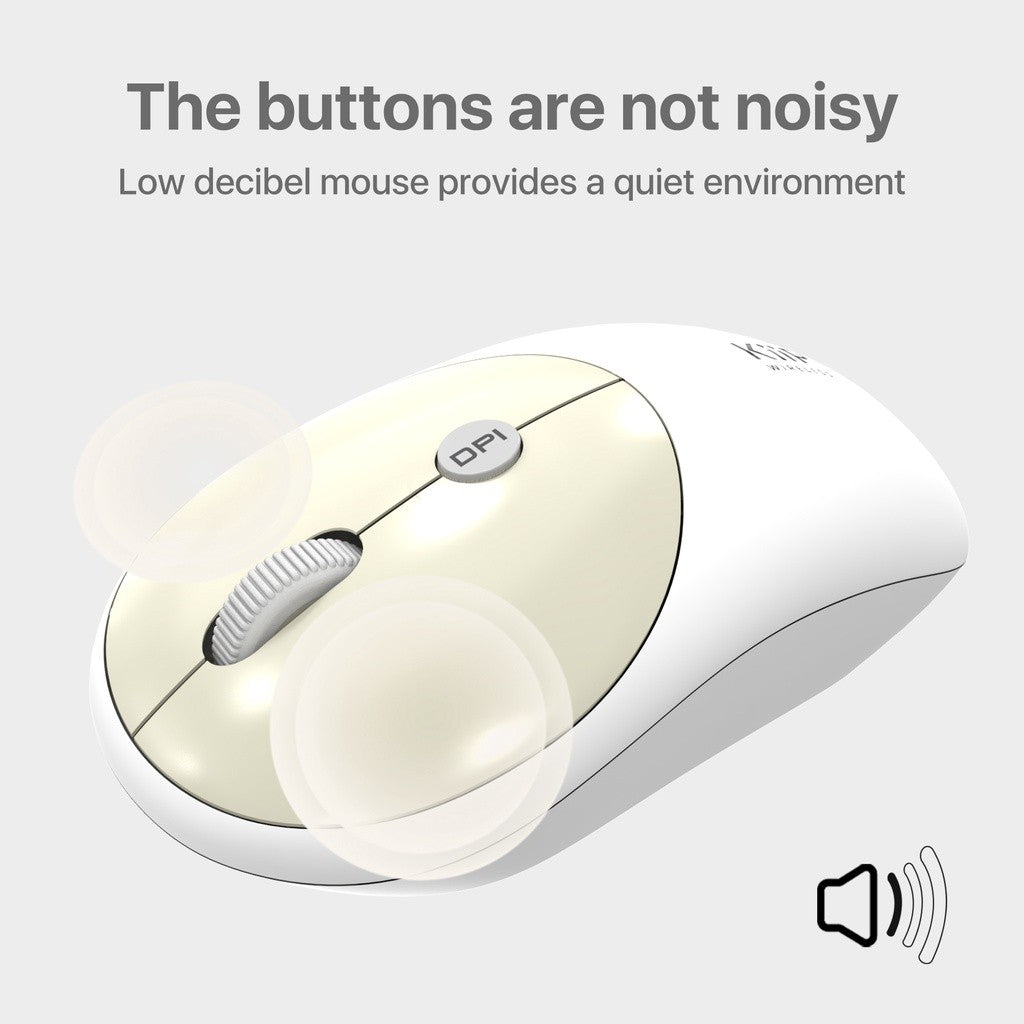 KiiP Wireless DOTS Keyboard Mouse Set Wireless 2.4G