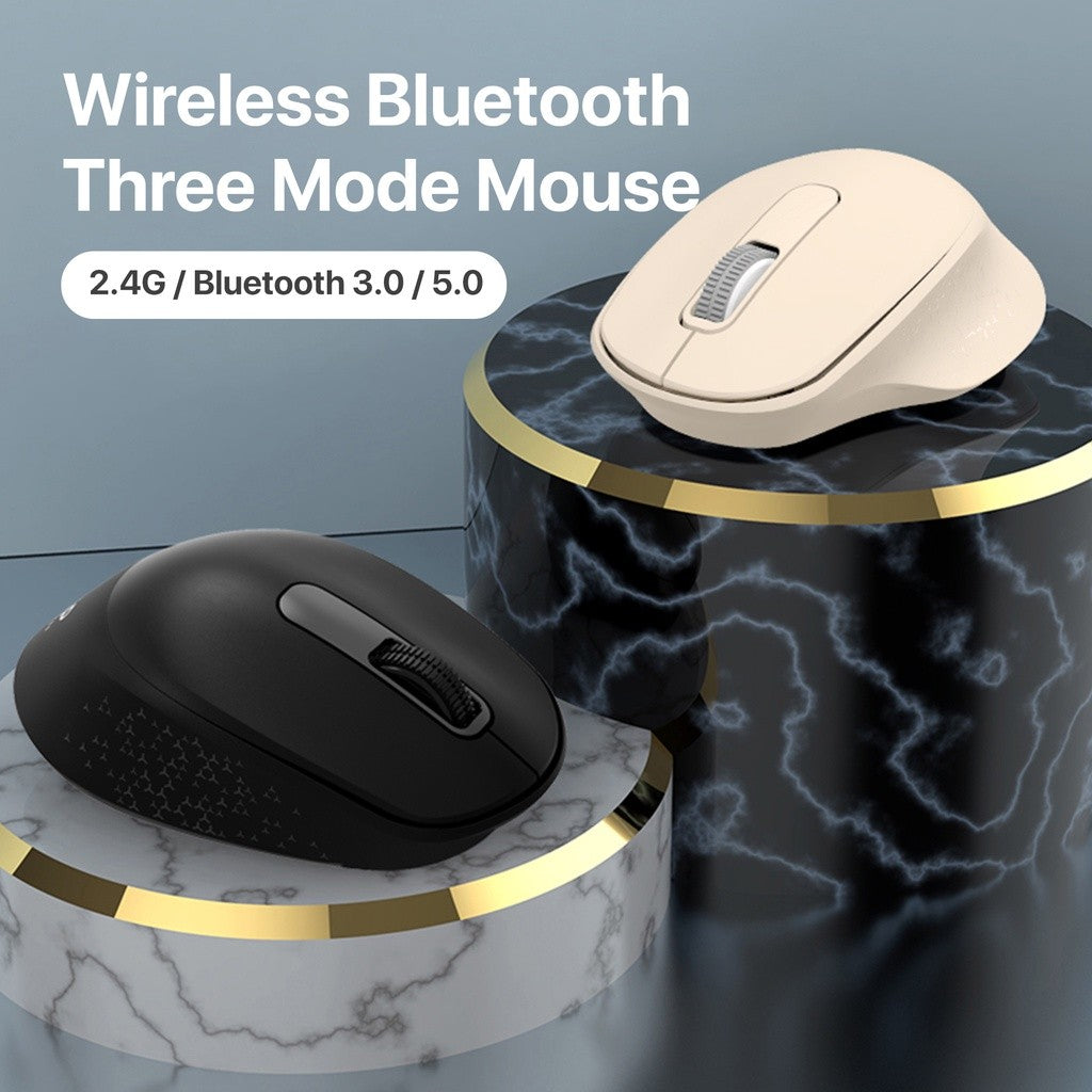 KiiP Wireless Bluetooth Mouse MS02 USB Dongle 2.4G BT3.0/5.0 1500DPI