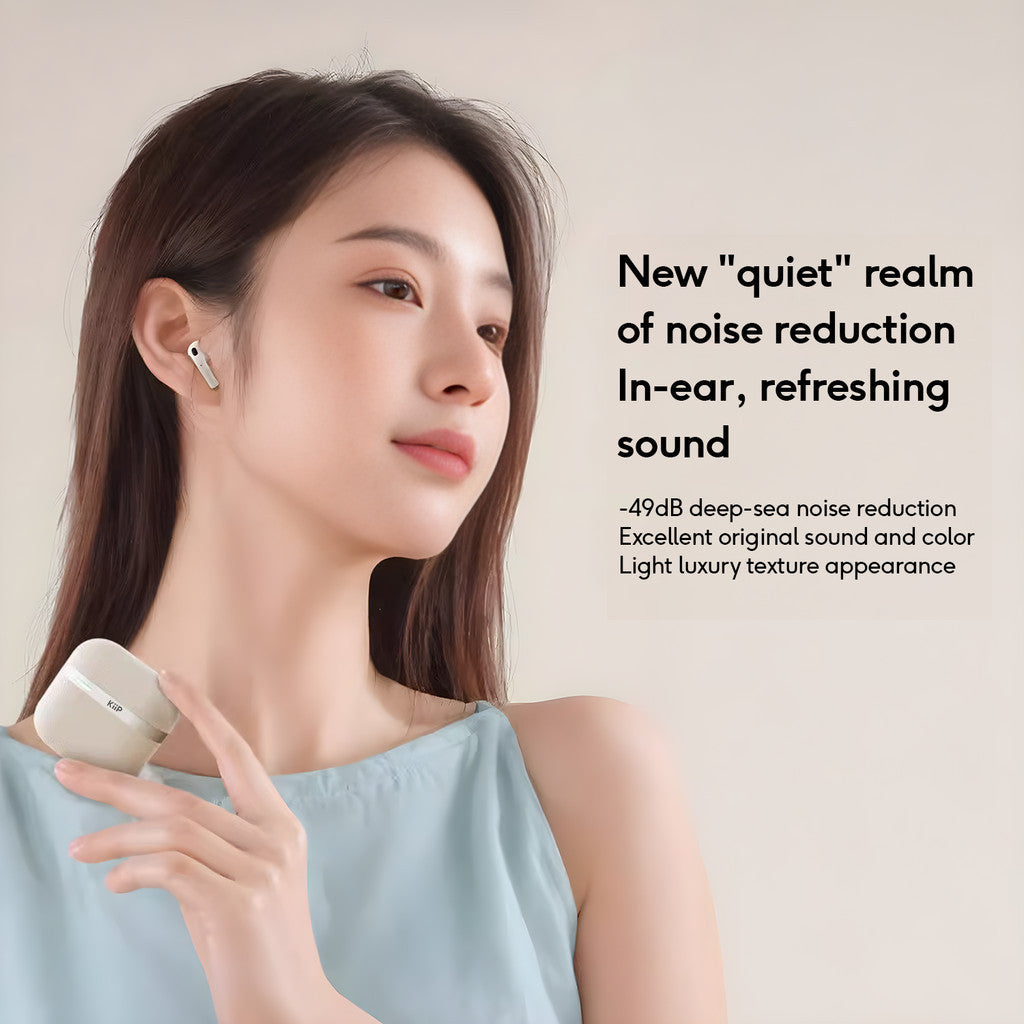 KiiP DTS18 TWS HiFi Stereo Earphone Bluetooth Smart Noise Reduction